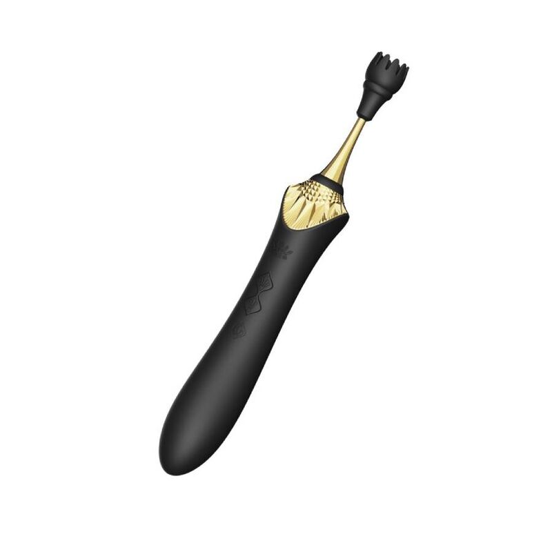 ZALO - BESS 2 CLITORAL MASSAGER BLACK - NOCTURNA DESIRES
