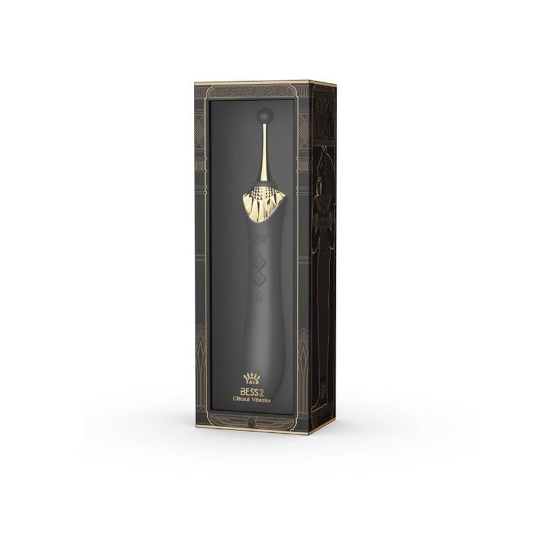 ZALO - BESS 2 CLITORAL MASSAGER BLACK - NOCTURNA DESIRES