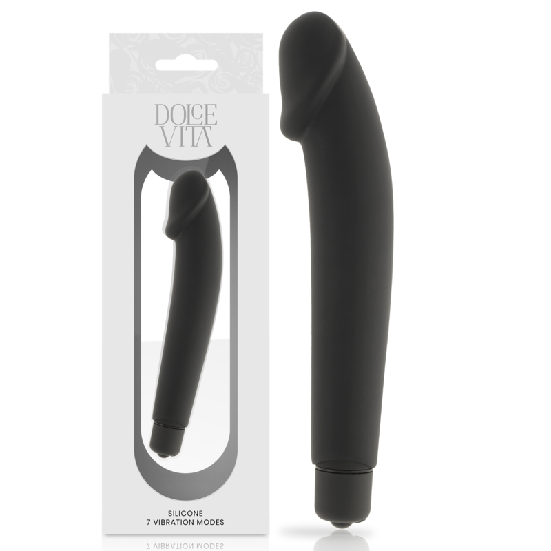 DOLCE VITA - REALISTIC BLACK SILICONE - NOCTURNA DESIRES