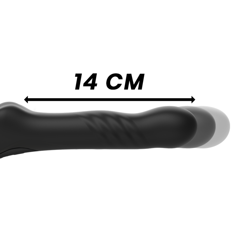 IBIZA - REMOTE CONTROL STRAPLESS VIBRATOR UP & DOWN - NOCTURNA DESIRES