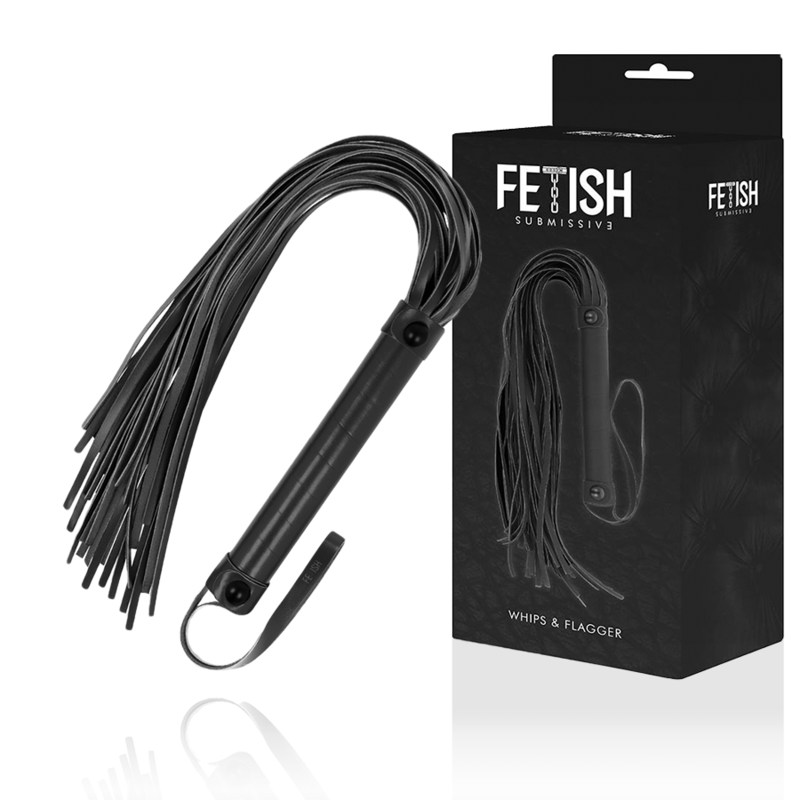FETISH SUBMISSIVE - VEGAN LEATHER WHIP FETISH SUBMISSIVE BONDAGE NOCTURNA DESIRES