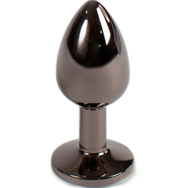 SECRETPLAY - GUNMETAL BUTT PLUG SMALL SIZE 7 CM - NOCTURNA DESIRES