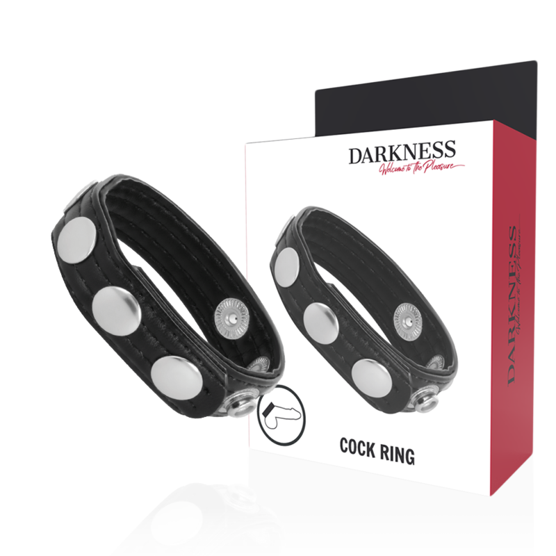 DARKNESS - LEATHER ERECTION RING - NOCTURNA DESIRES