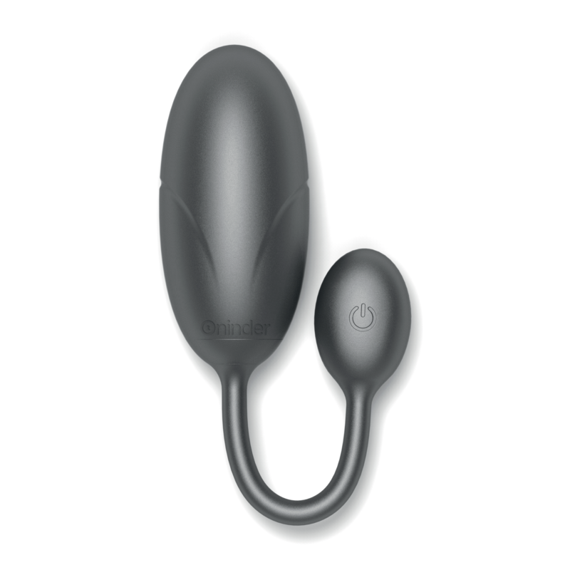 ONINDER - TOKYO VIBRATING EGG BLACK 7.5 X 3.2 CM FREE APP - NOCTURNA DESIRES
