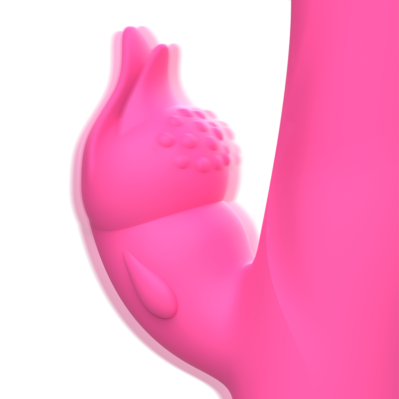 INTENSE - JULIO RABBIT VIBRATOR PINK SILICONE - NOCTURNA DESIRES