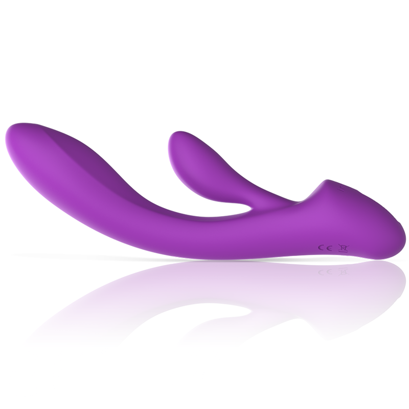 INTENSE - LUIGI RABBIT VIBRATOR LIQUID SILICONE PURPLE - NOCTURNA DESIRES
