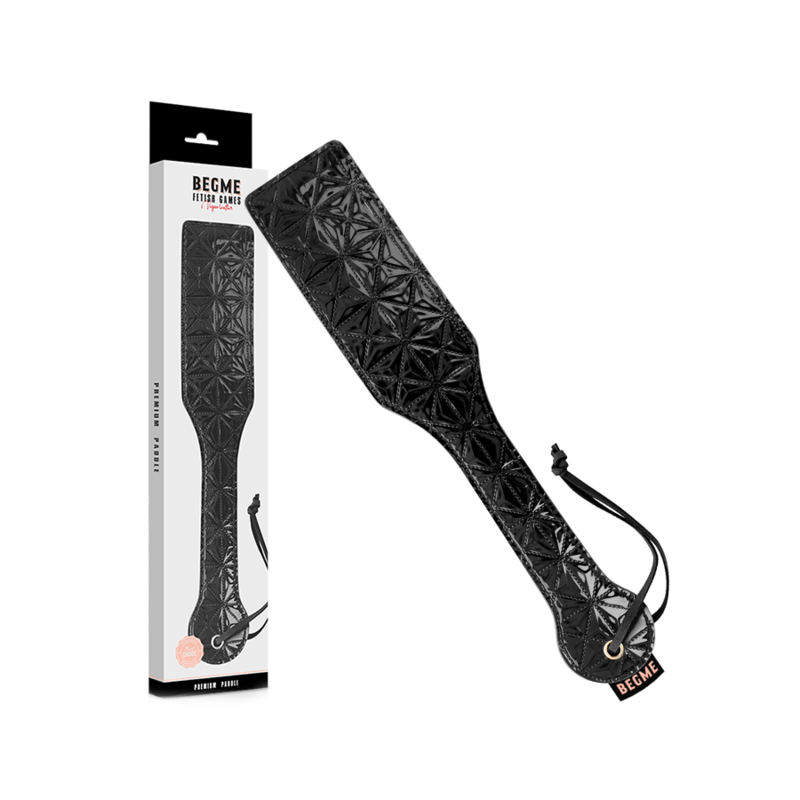 BEGME - BLACK EDITION VEGAN LEATHER PADDLE - NOCTURNA DESIRES