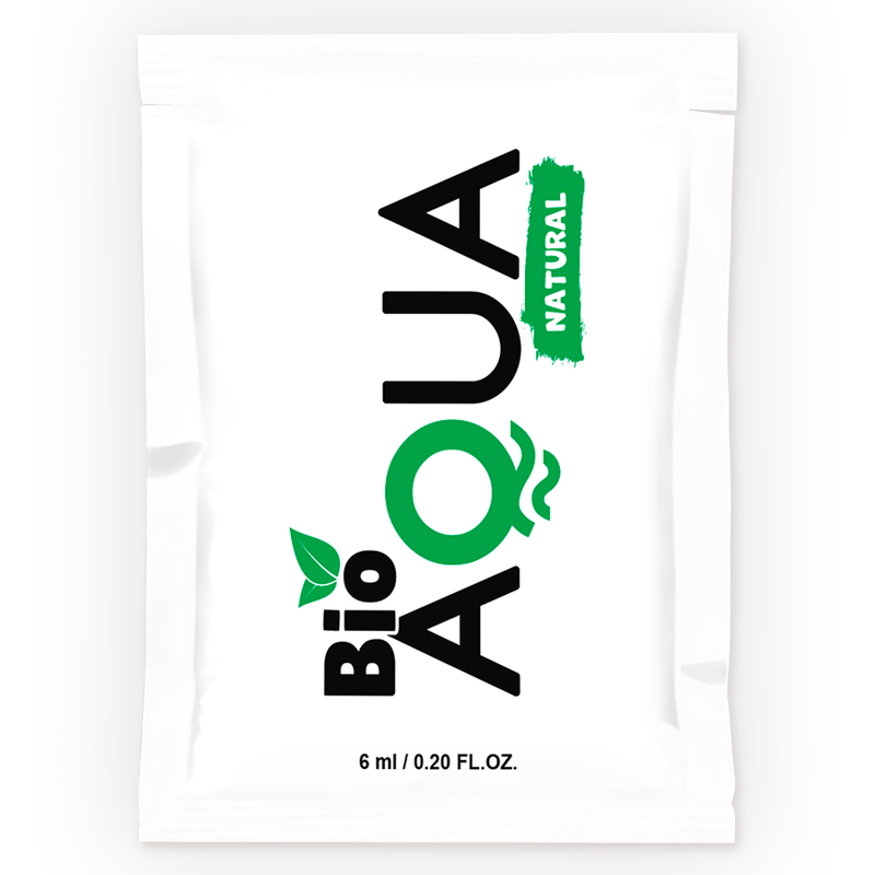 BIOAQUA - WATERBASED LUBRICANT NATURAL INGREDIENTS 6 ML - NOCTURNA DESIRES