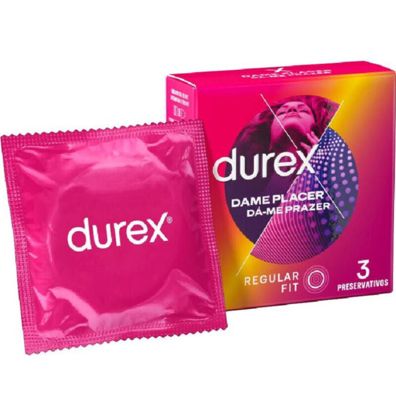 DUREX - DAME PLACER 3 UNITS DUREX CONDOMS NOCTURNA DESIRES