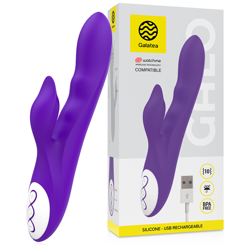 GALATEA - GALO LILAC VIBRATOR COMPATIBLE WITH WATCHME WIRELESS TECHNOLOGY - NOCTURNA DESIRES
