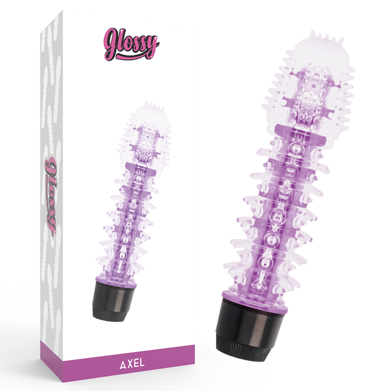 GLOSSY - AXEL VIBRATOR LILAC - NOCTURNA DESIRES