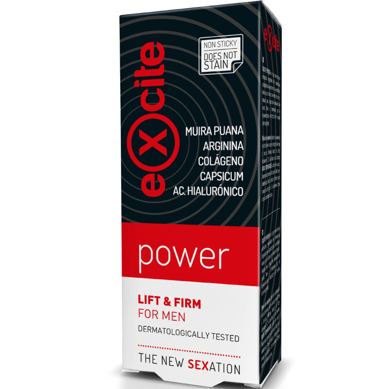 EXCITE - POWER ERECTION INCREASE GEL 20 ML - NOCTURNA DESIRES