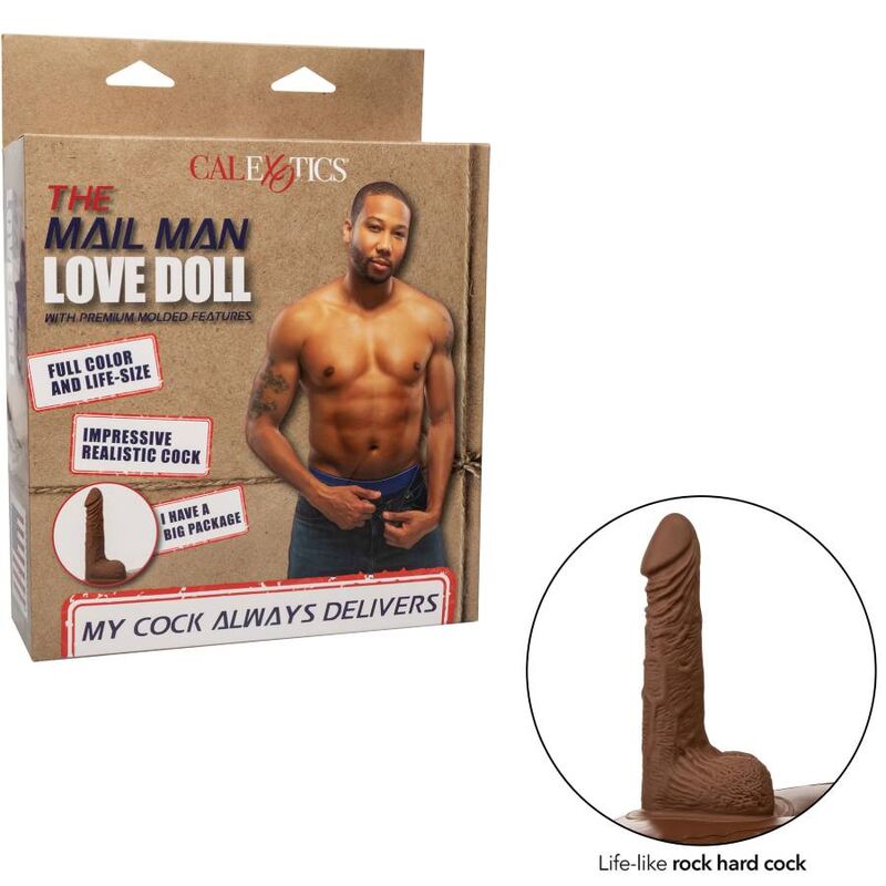 CALEXOTICS - THE MAIL MAN LOVE DOLL - NOCTURNA DESIRES
