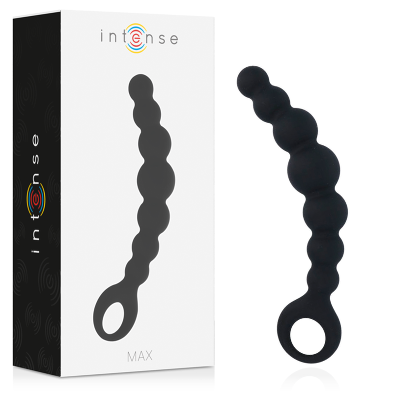 INTENSE - ANAL BEADS MAX BLACK INTENSE ANAL TOYS NOCTURNA DESIRES