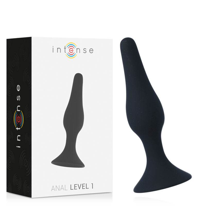 INTENSE - ANAL LEVEL 1 10.5CM BLACK - NOCTURNA DESIRES