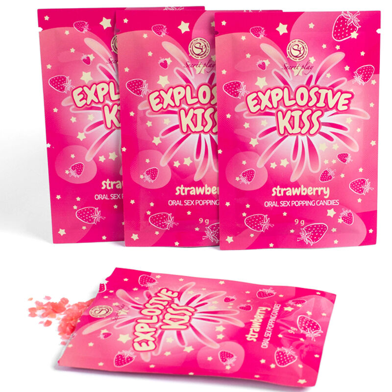 SECRETPLAY - STRAWBERRY EXPLOSIVE CANDIES - NOCTURNA DESIRES