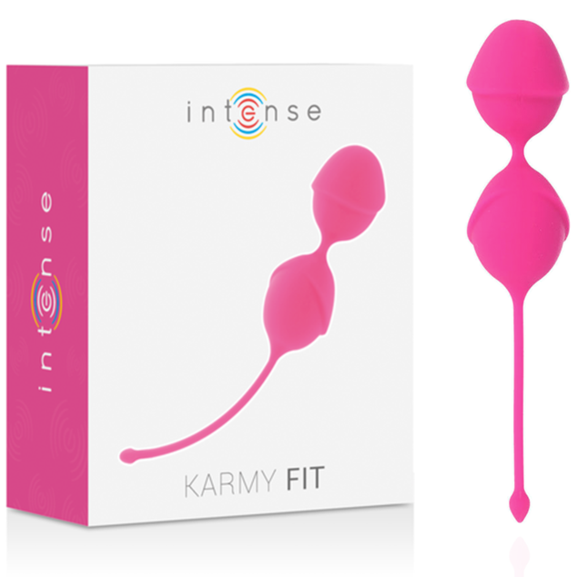 INTENSE - KARMY FIT KEGEL SILICONE FUCHSIA INTENSE HEALTH & FUN NOCTURNA DESIRES