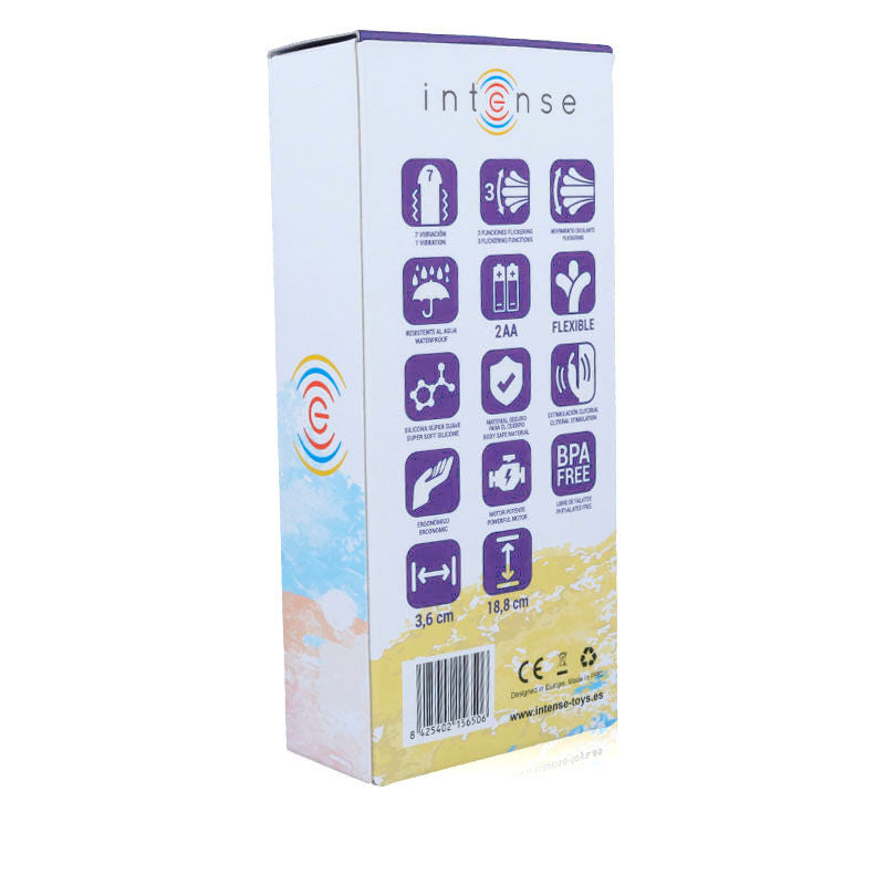 INTENSE - SUSY SILICONE RABBIT LILAC OSCILLATING VIBRATOR INTENSE FUN NOCTURNA DESIRES