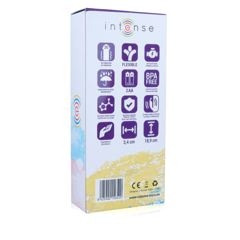 INTENSE - HILARI VIBRATOR LILAC SILICONE LUXE INTENSE FUN NOCTURNA DESIRES