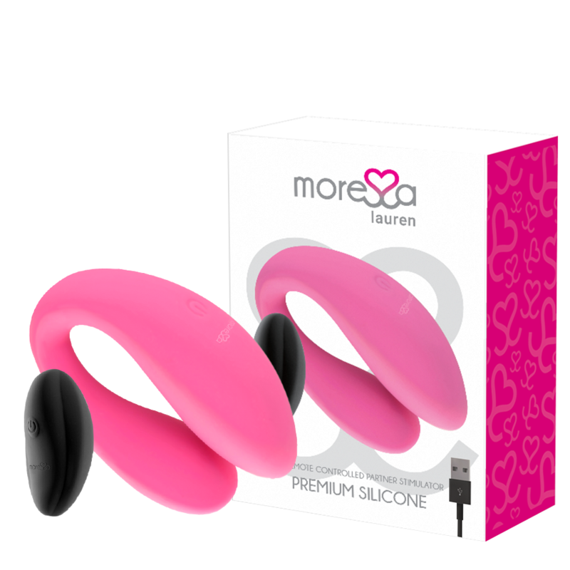 MORESSA - LAUREN REMOTE CONTROL STIMULATOR FOR COUPLES - NOCTURNA DESIRES