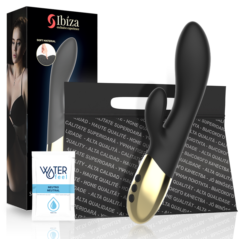 IBIZA - SUPER SOFT RABBIT VIBRATOR - NOCTURNA DESIRES