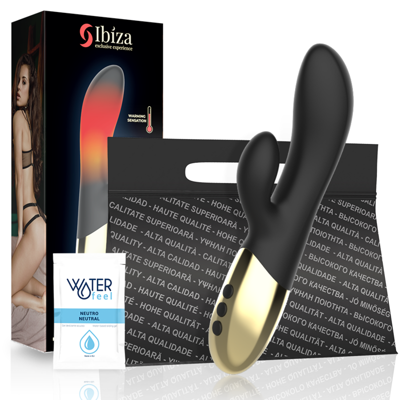IBIZA - HEATING RABBIT VIBRATOR - NOCTURNA DESIRES