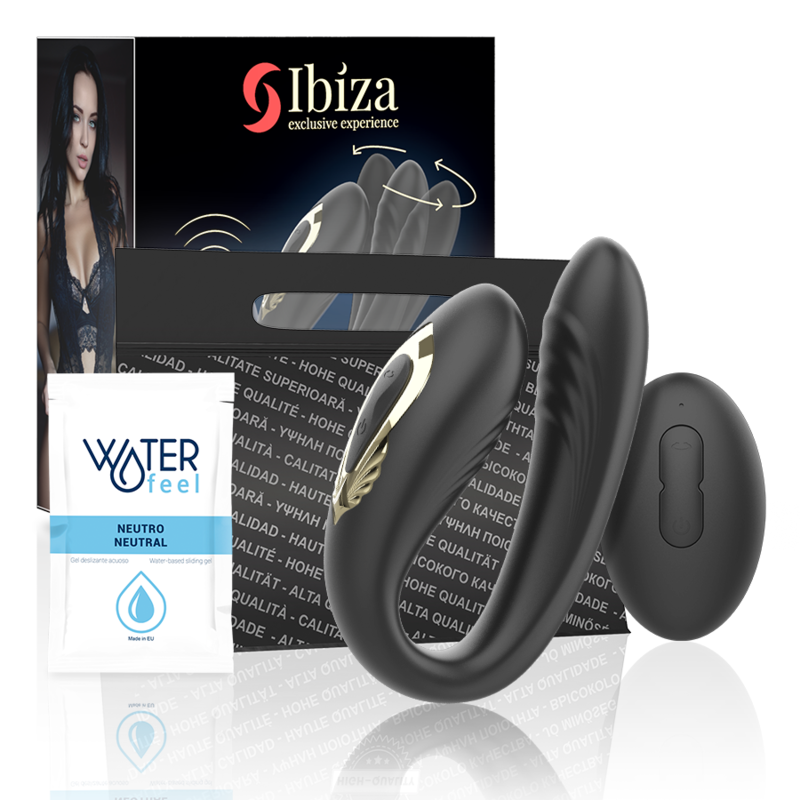 IBIZA - ROTATING DUAL VIBRATOR - NOCTURNA DESIRES