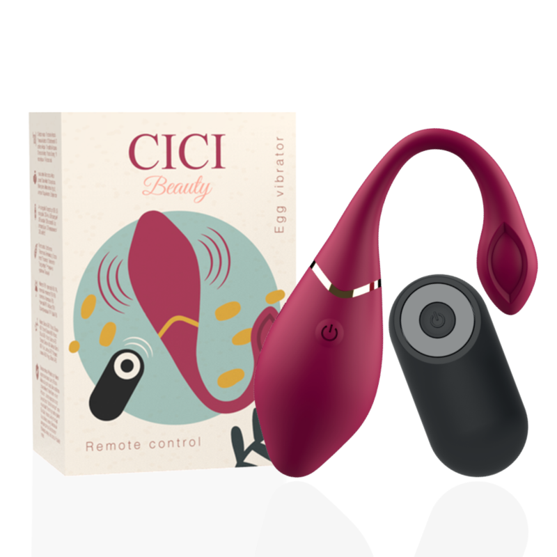CICI BEAUTY - PREMIUM SILICONE EGG VIBRATOR REMOTE CONTROL - NOCTURNA DESIRES