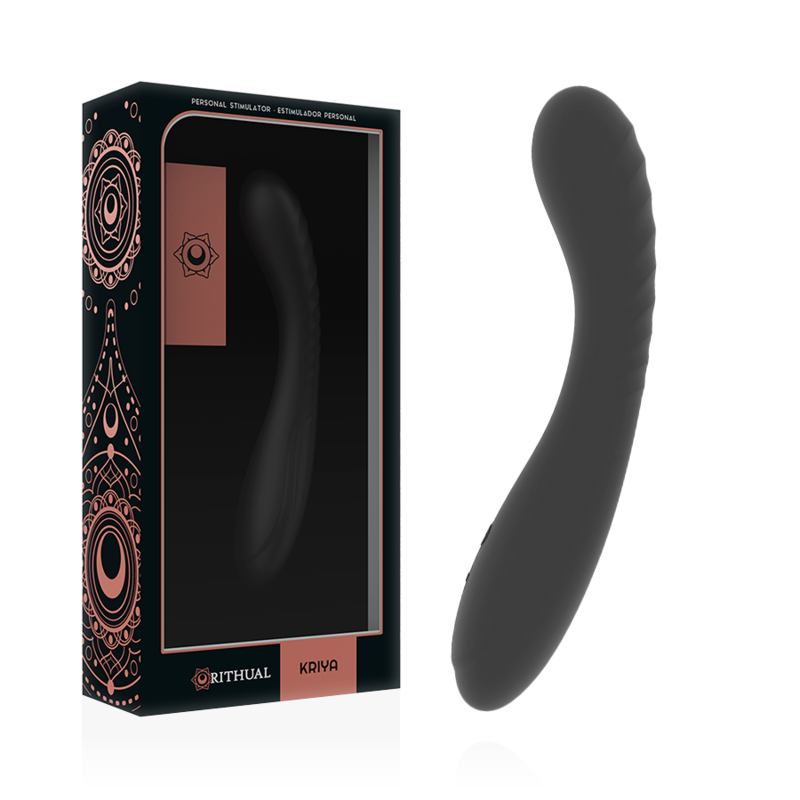 RITHUAL - KRIYA STIMULAODR RECHARGEABLE G-POINT BLACK - NOCTURNA DESIRES