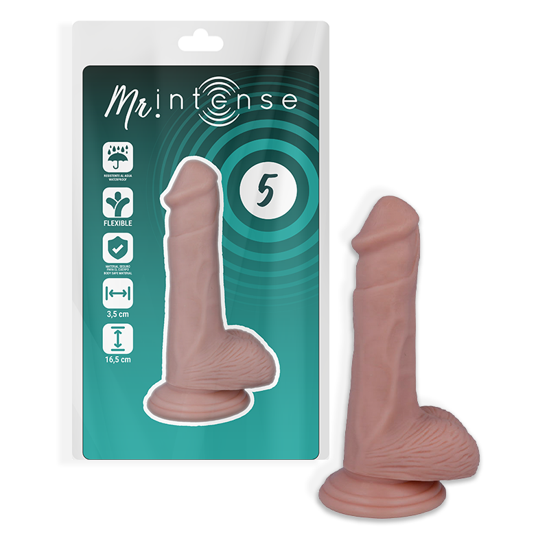MR INTENSE - 5 REALISTIC COCK 16.5 CM -O- 3.5 CM MR. INTENSE NOCTURNA DESIRES