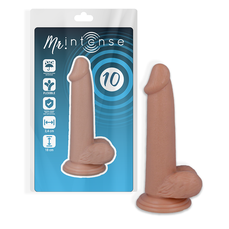 MR INTENSE - 10 REALISTIC COCK 18 CM -O- 3.4 CM MR. INTENSE NOCTURNA DESIRES