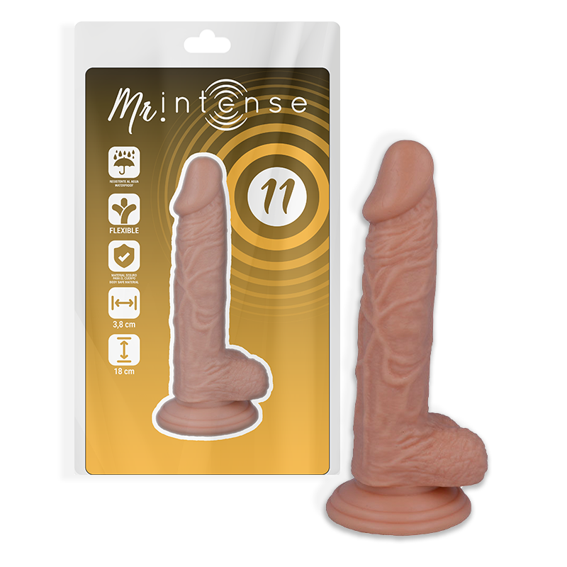 MR INTENSE - 11 REALISTIC COCK 18 CM -O- 3.8 CM MR. INTENSE NOCTURNA DESIRES
