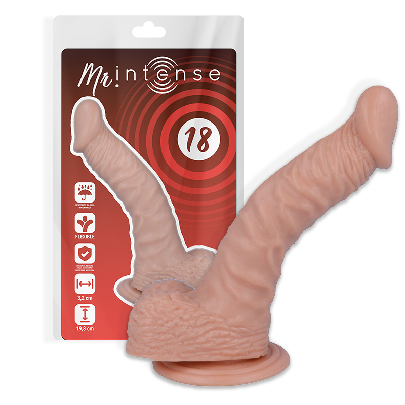 MR INTENSE - 18 REALISTIC COCK 19.8 CM -O- 3.2 CM MR. INTENSE NOCTURNA DESIRES