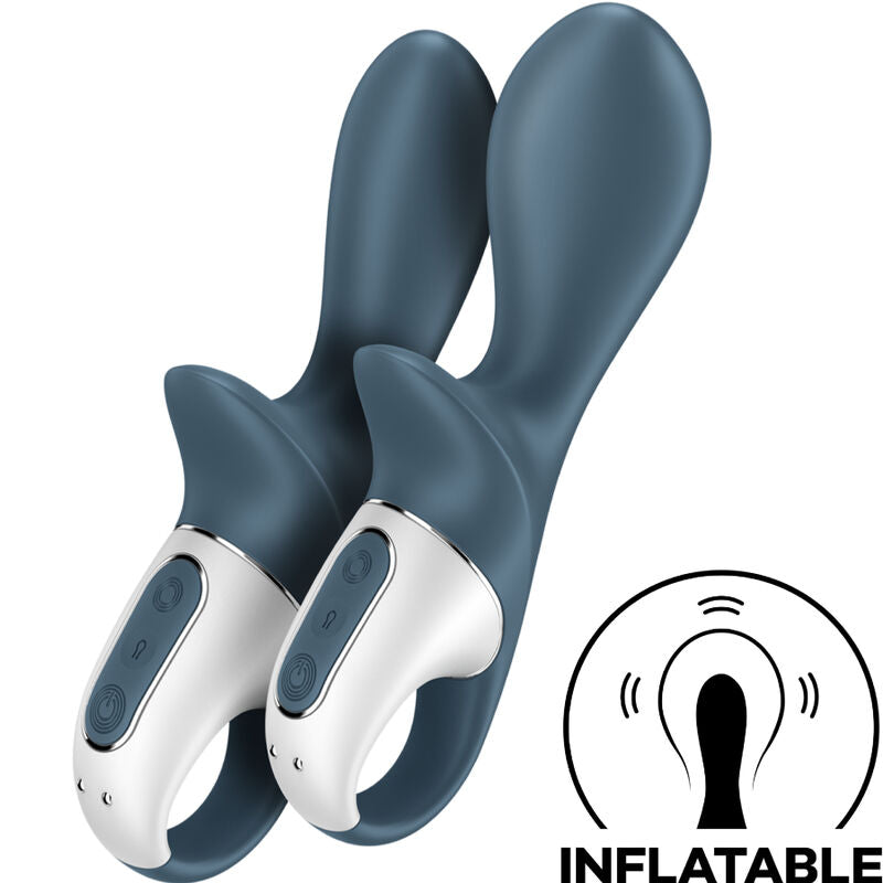 SATISFYER - AIR PUMP BOOTY 2 DARK GREY - NOCTURNA DESIRES