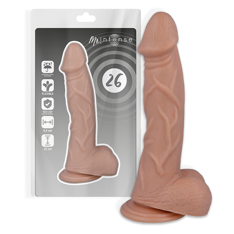 MR INTENSE - 26 REALISTIC COCK 22 CM -O- 4.4 CM MR. INTENSE NOCTURNA DESIRES