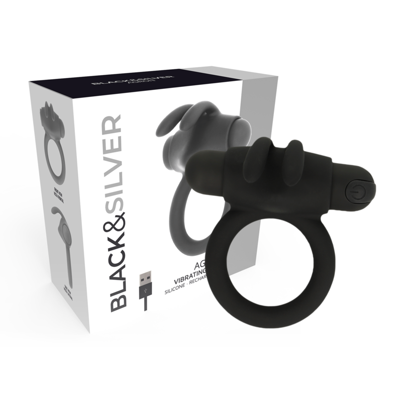 BLACK&SILVER - AGRON RING 2.O - NOCTURNA DESIRES