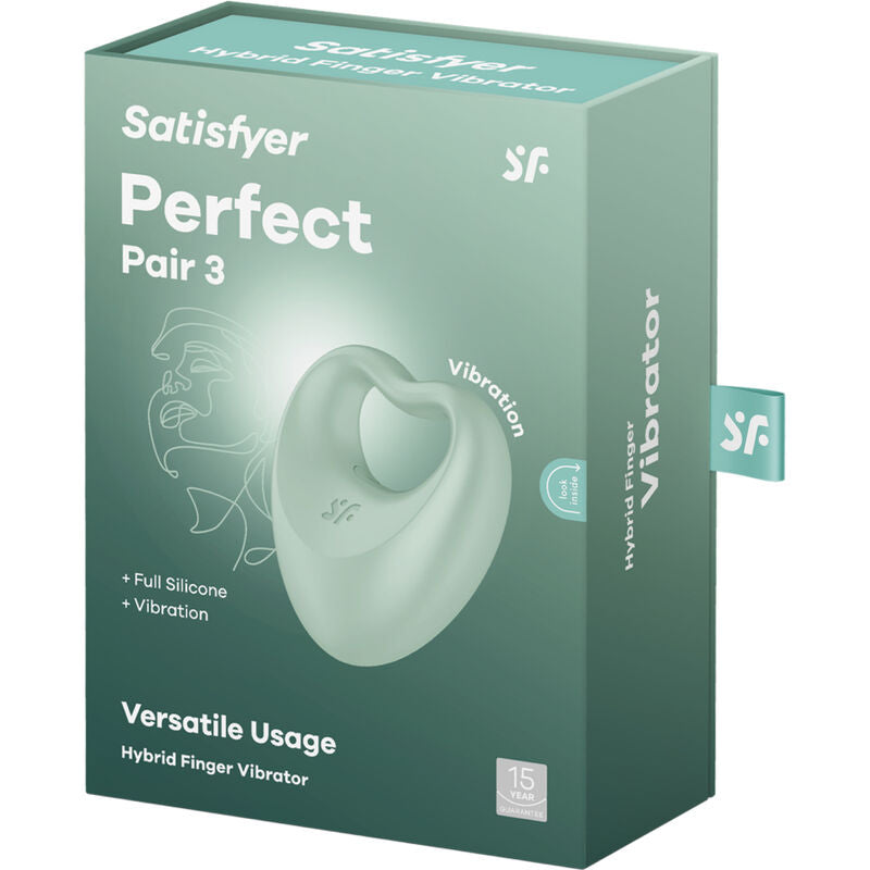 SATISFYER - PERFECT PAIR 3 GREEN - NOCTURNA DESIRES