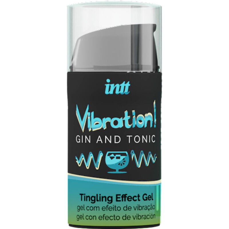 INTT - POWERFUL INTIMATE STIMULANT LIQUID VIBRATOR GEL GIN & TONIC 15ML - NOCTURNA DESIRES