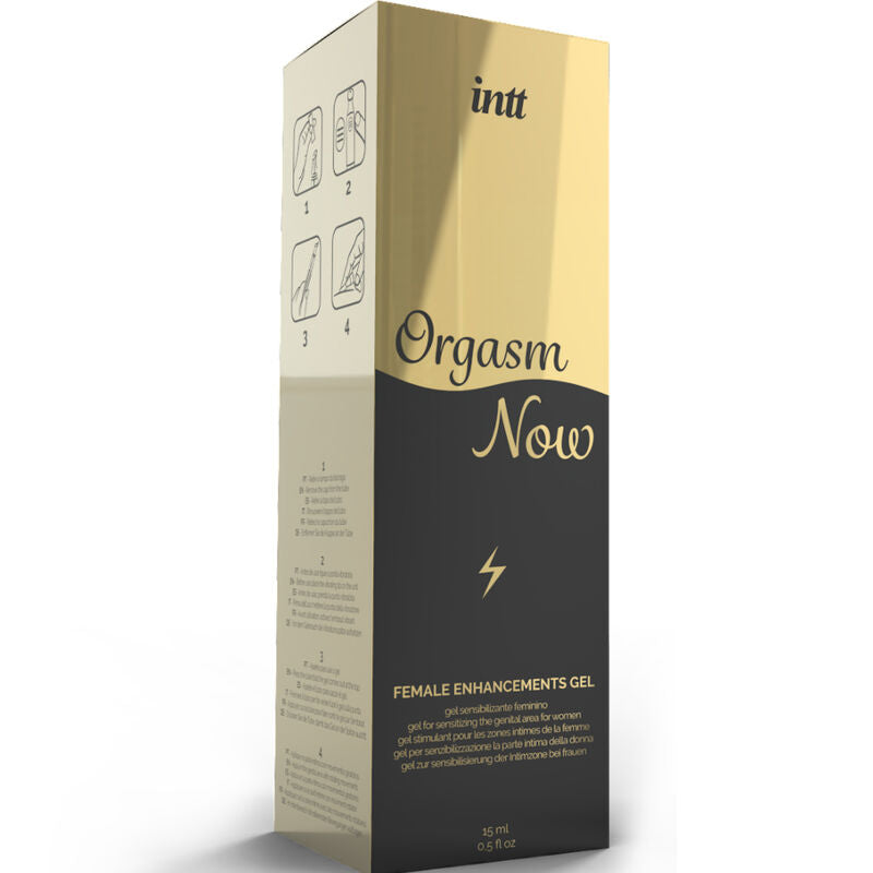INTT LUBRICANTS - INTENSE VAGINAL STIMULATING GEL WITH VIBRATOR APPLICATOR - NOCTURNA DESIRES