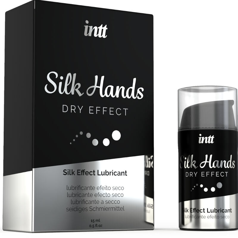 INTT LUBRICANTS - SILK HANDS LUBRICANT CONCENTRATED SILICONE FORMULA 15 ML - NOCTURNA DESIRES
