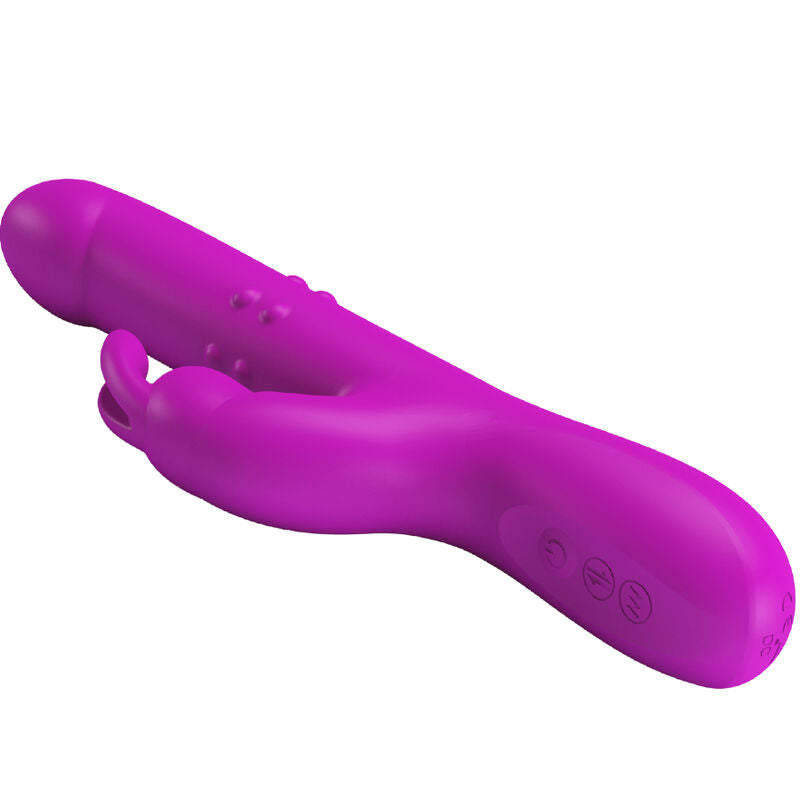 PRETTY LOVE - REESE VIBRATOR WITH PURPLE ROTATION - NOCTURNA DESIRES