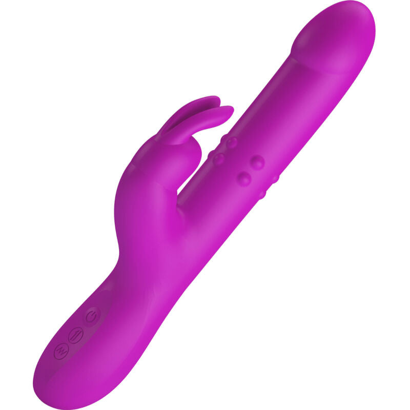 PRETTY LOVE - REESE VIBRATOR WITH PURPLE ROTATION - NOCTURNA DESIRES