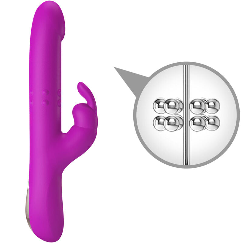 PRETTY LOVE - REESE VIBRATOR WITH PURPLE ROTATION - NOCTURNA DESIRES