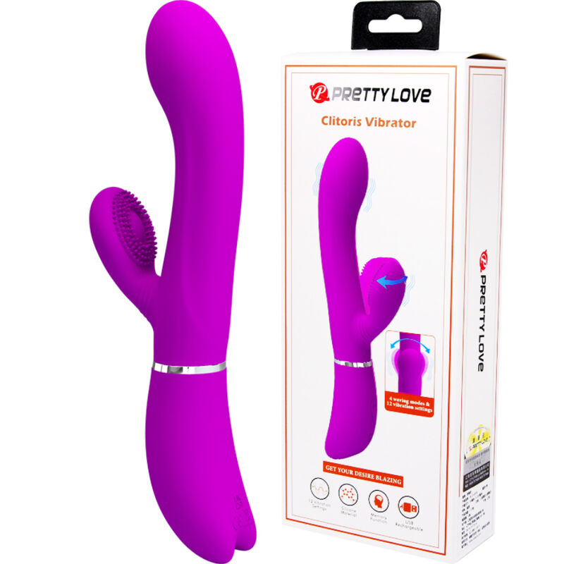 PRETTY LOVE - CLITORIS STIMULATOR VIBRATOR - NOCTURNA DESIRES