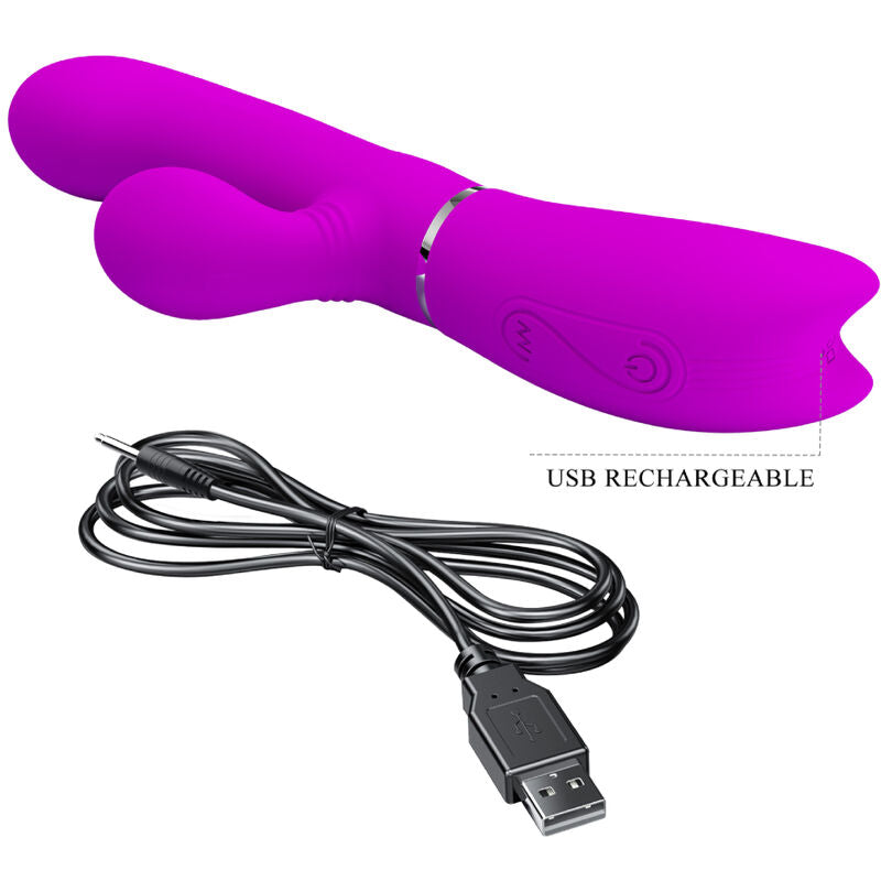 PRETTY LOVE - CLITORIS STIMULATOR VIBRATOR - NOCTURNA DESIRES