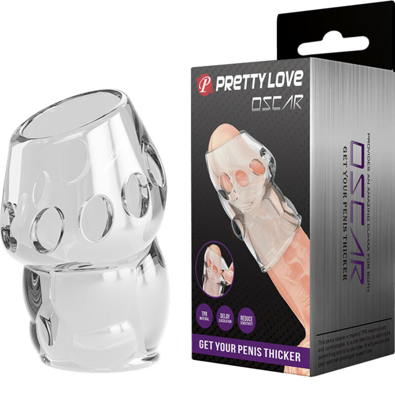 PRETTY LOVE - OSCAR TRANSPARENT PENIS THICKER - NOCTURNA DESIRES