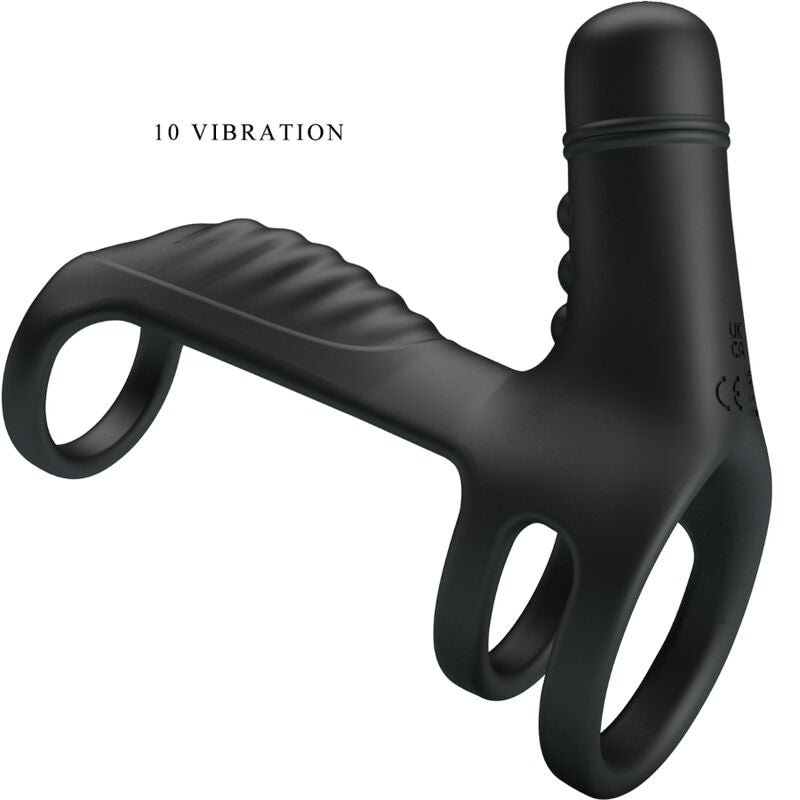PRETTY LOVE - ELASTIC SOFT SILICONE EXTENSION SLEEVE - NOCTURNA DESIRES