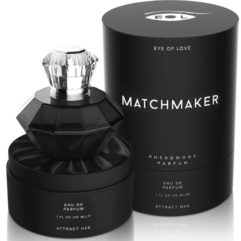 EYE OF LOVE - MATCHMAKER BLACK DIAMOND PHEROMONE PERFUME ATTRACT HER 30 ML - NOCTURNA DESIRES