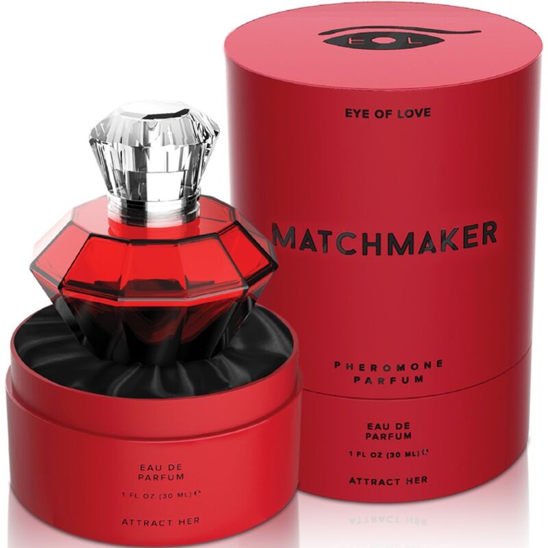 EYE OF LOVE - MATCHMAKER RED DIAMOND LGBTQ PERFUME PHEROMONES FOR HER 30 ML - NOCTURNA DESIRES