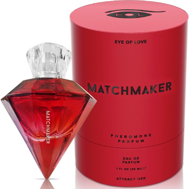 EYE OF LOVE - MATCHMAKER RED DIAMOND LGBTQ PERFUME PHEROMONES FOR HER 30 ML - NOCTURNA DESIRES